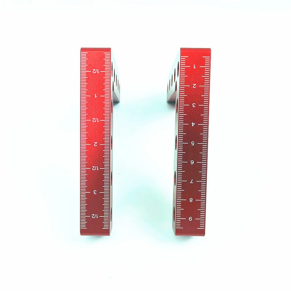 1 шт. Алюминий сплав 90 градусов квадраты L Форма под прямым углом линии линейка