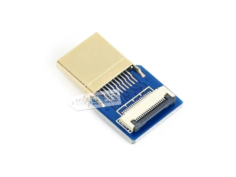 Адаптер Waveshare HDMI совместимый для самостоятельной сборки кабель