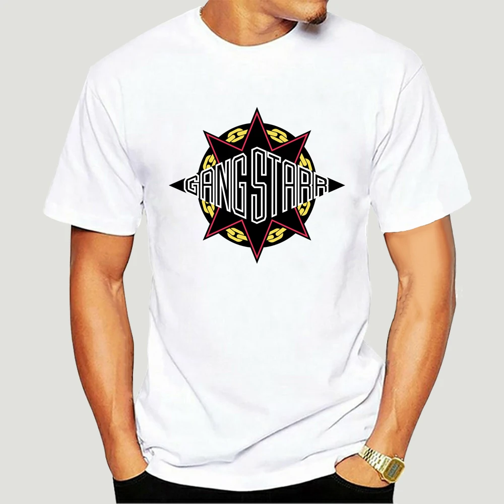 

Gang Starr Old School Hip Hop T Shirt New Short Sleeve Round Collar Animes T Shirts Fashion