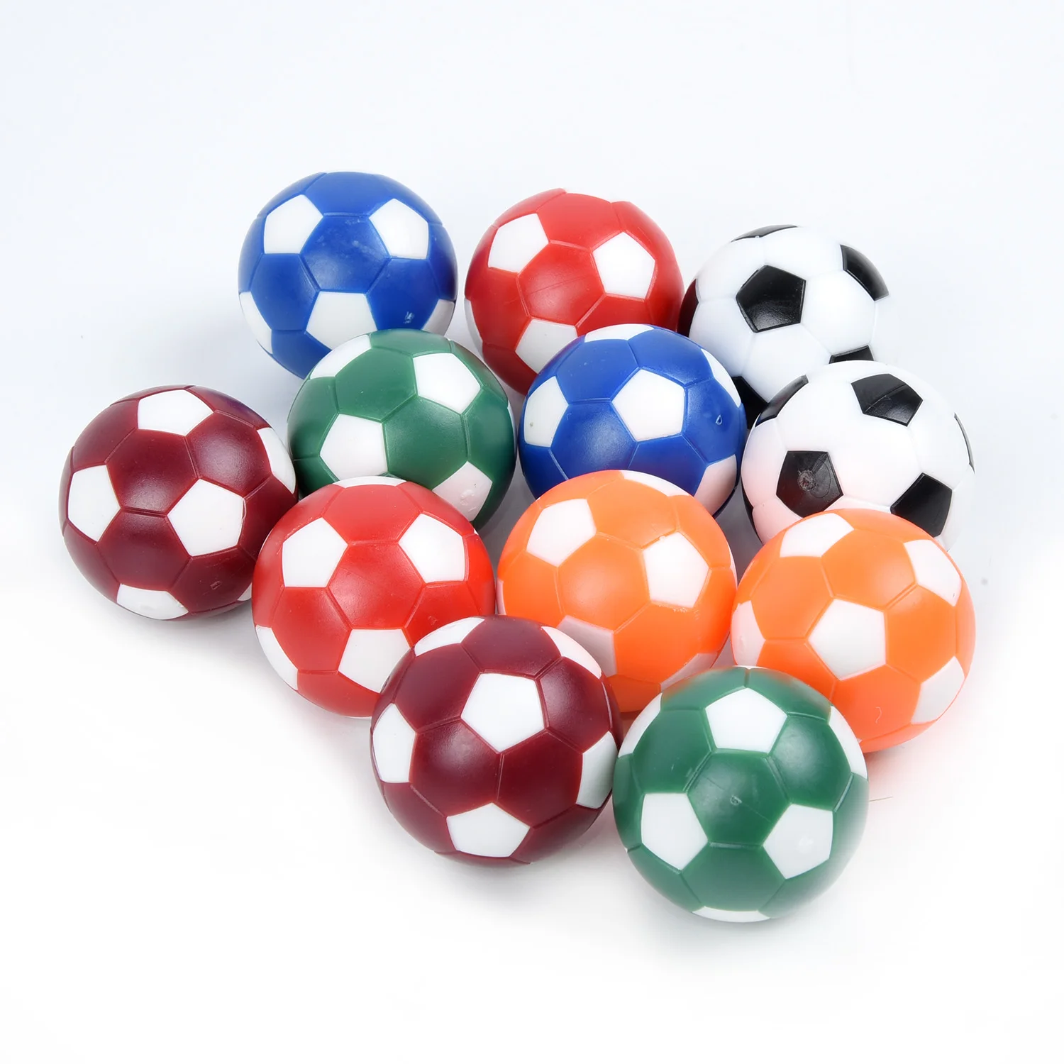 

Plastic Colorful Foosball Table Football Soccer Balls Indoor Game Sports Entertainments Spare Tools Parts Supplies
