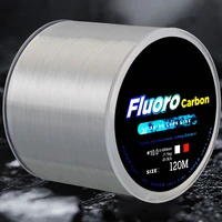 120m fishing line carbon fiber coating nylon string cord clear fluorocarbon strong fishing wire 0 2 0 6mm 3 25 21 5kg