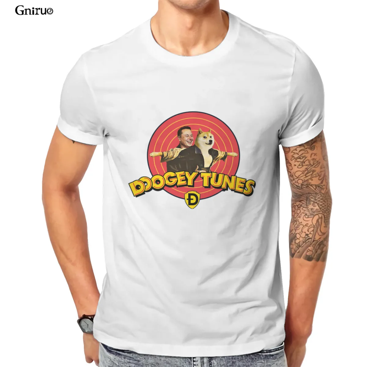 Оптовая продажа арбуз и догкоин лето 100% повседневные свободные хлопковые