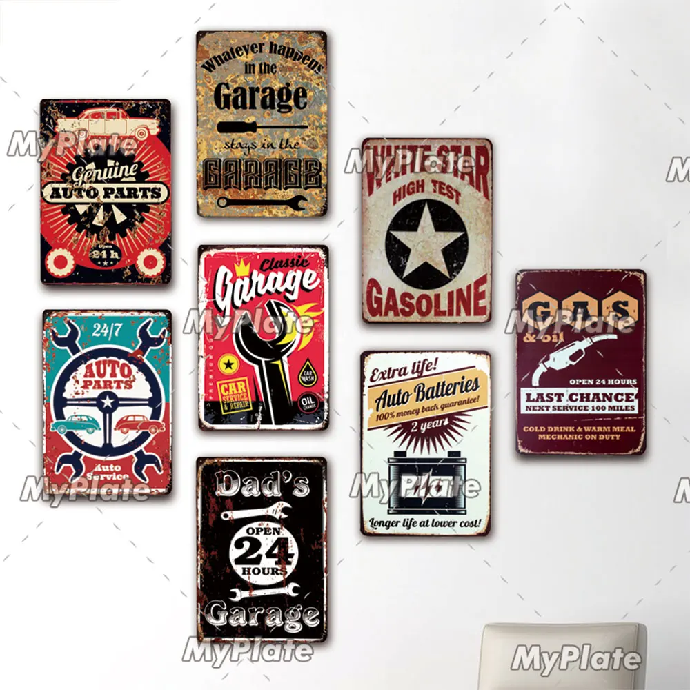 Моторное масло металлический знак винтажная табличка жестяная вывеска