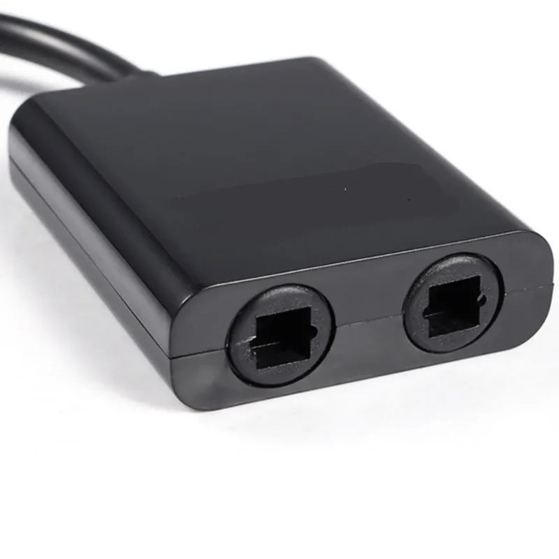 Оптический оптоволоконный кабель Toslink Mini USB 1 точка 2 аудиокабель micro штырь-штырь с