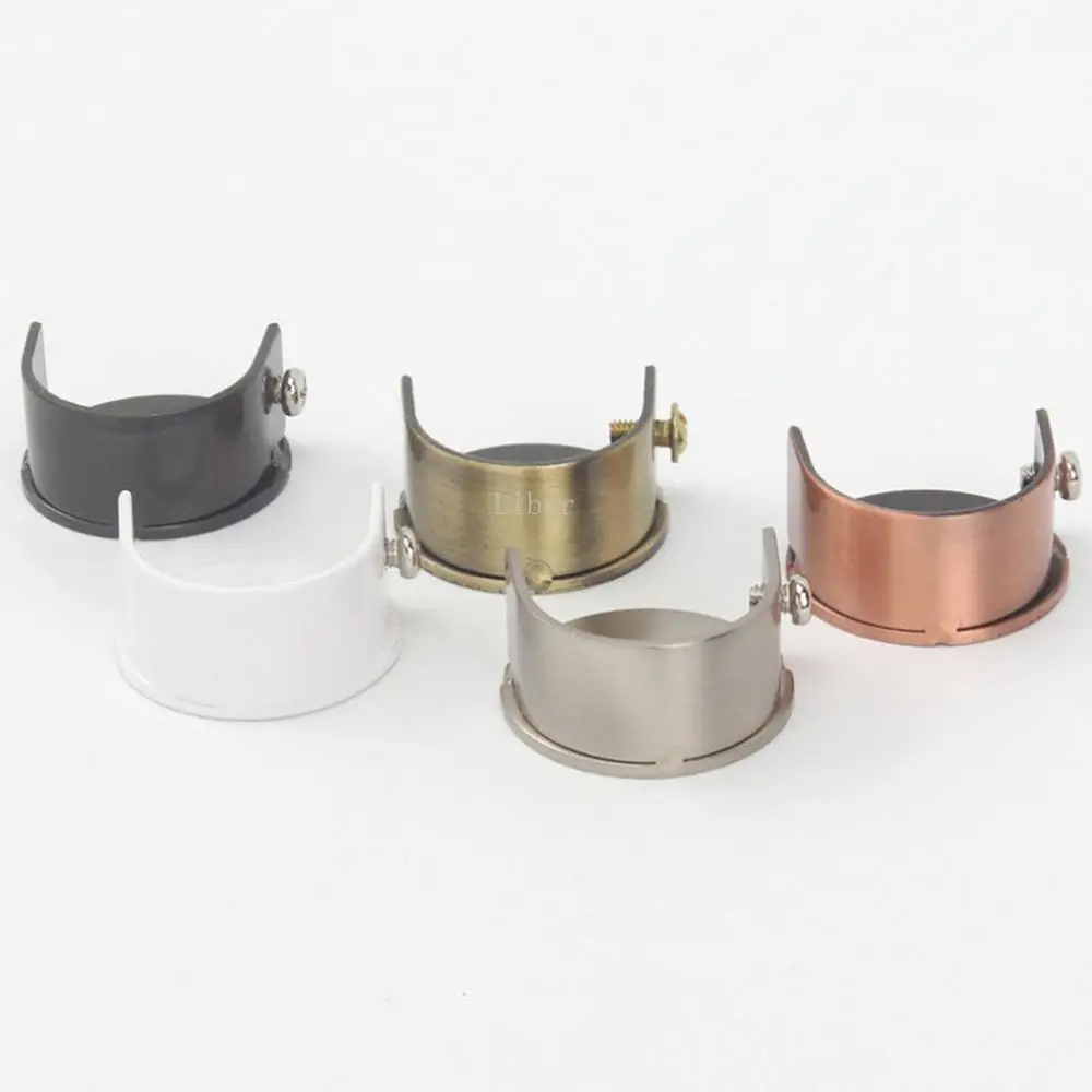 Пара 28 мм Шторы кронштейны штанги гардеробная стойка Поддержка держатели