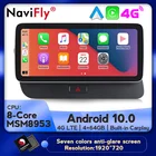 4G LTE 4 Гб + 64 ГБ Android дисплей для Audi Q5 2009-2017 10,25 