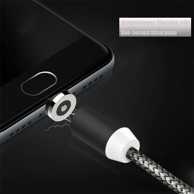 Магнитный USB кабель для быстрой зарядки USB кабель подходит для iPhone зарядное устройство для зарядки данных USB кабель для мобильного телефона USB кабель для зарядки