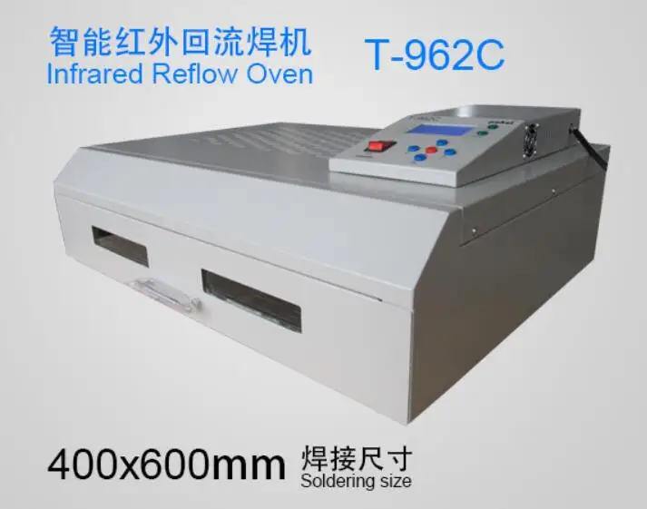 Паяльная станция T962C BGA SMD SMT инфракрасный духовой шкаф для заправки IC НАГРЕВАТЕЛЬ