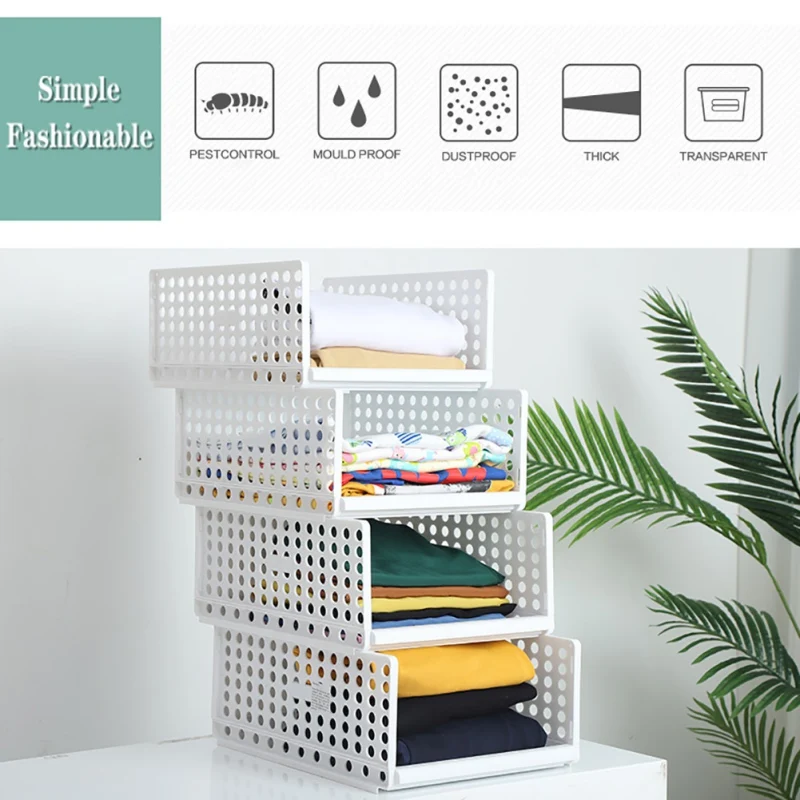 

Folding Basket Practical Storage Rectangle Storage Box Grocery Cabinet Drawer Sorting Storage Rack Home Container Basket .