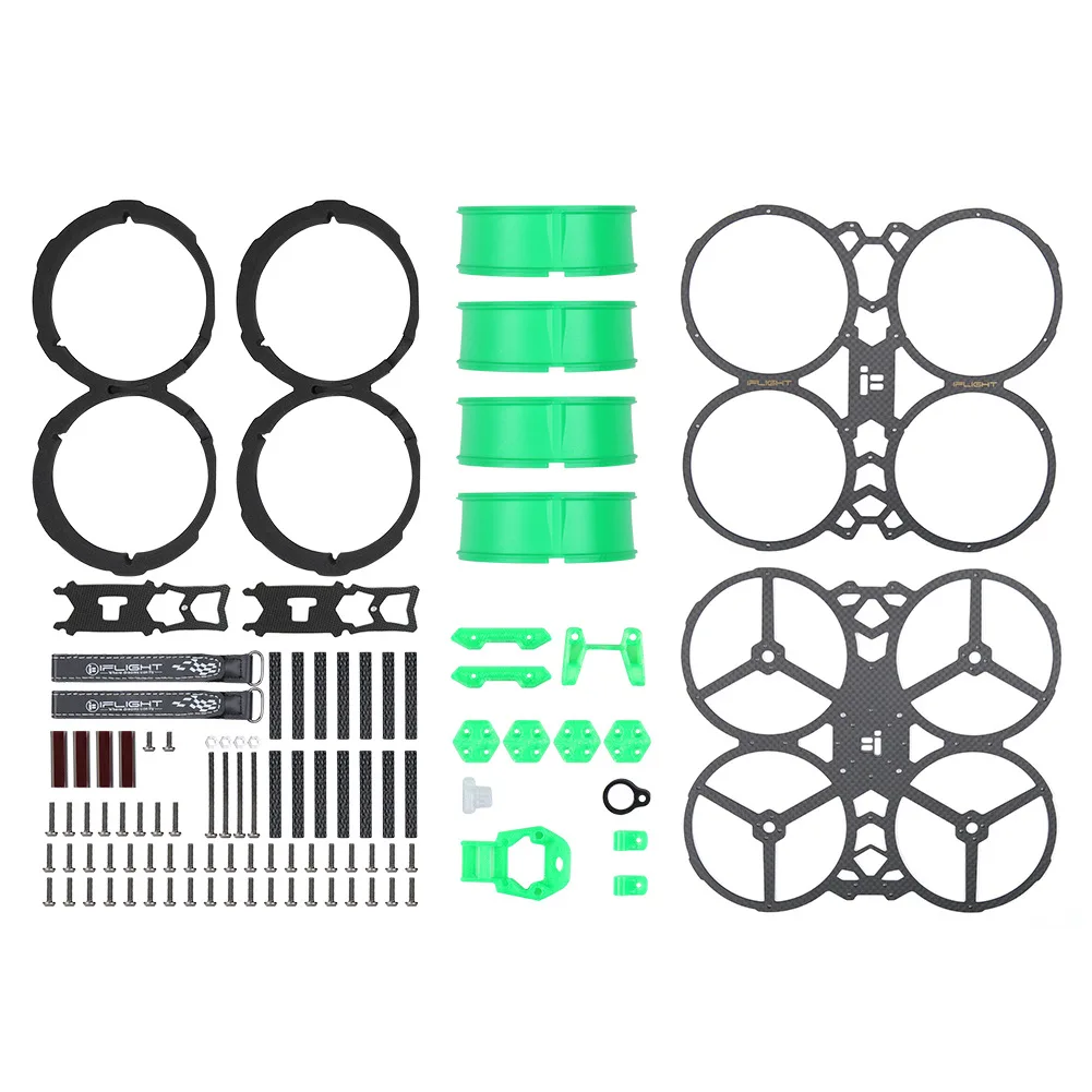 

Drone Cinewhoop Frame 3 Inch Kit Iflight Green Hornet V3 145mm With TPU Mount For FPV Freestyle Duct Drone Mini Quadcopter
