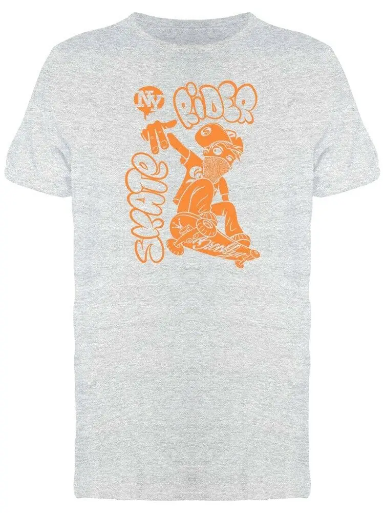 Скейт Райдер Бруклин Мужская футболка Размер S 3XL|Мужские футболки| |