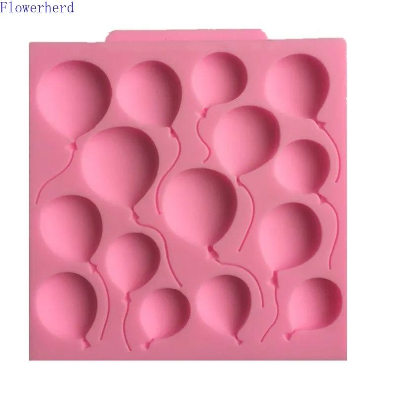 

Balloon DIY Handmade Silicone Fondant Mold Cake Decoration Baking Tools Chocolate Candy Mold Pastry Tool Birthday Wedding Decor