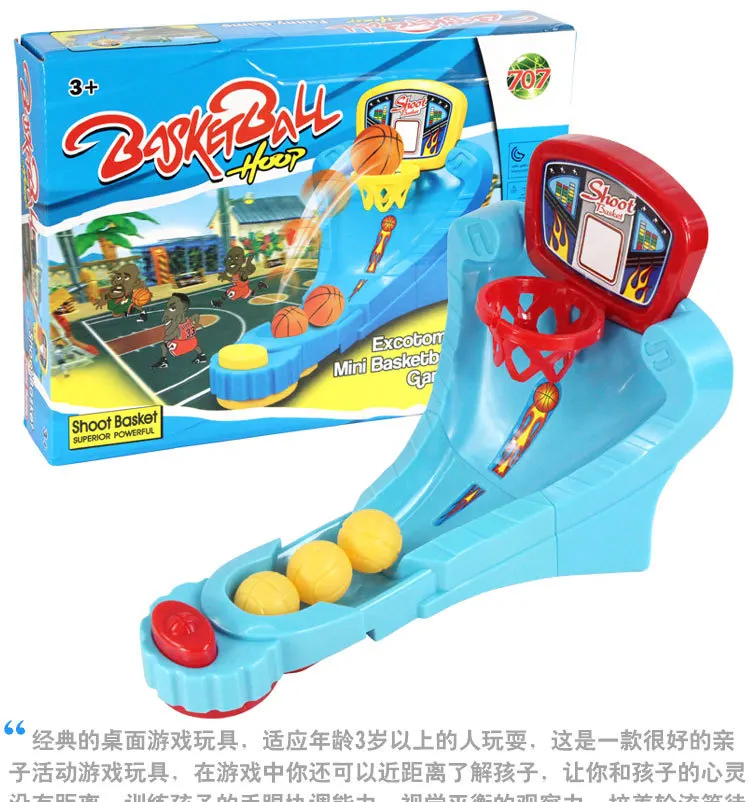 

Double Finger Ejection Basketball Court Board Game Parent Child Interactive Desktop Educational Mini Bounce Shooting Table Toy
