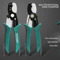 8 inch multi wire stripper cable cutting scissor stripping pliers cutter 8 16awg cable hand tools ferramentas