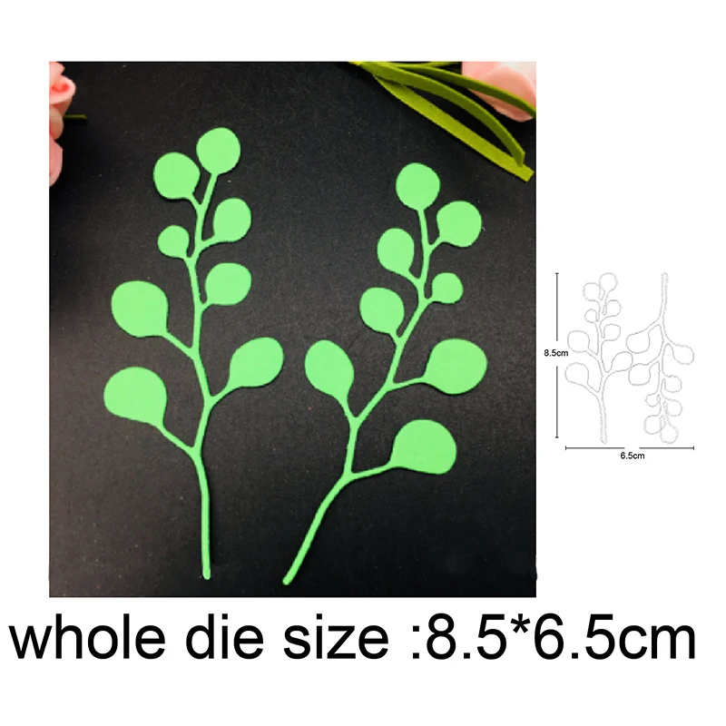 

Wildflower Leaf Border Metal Cutting Dies for DIY Scrapbooking die Craft Album Card Making Decor Embossing Die Cut Stencils dies