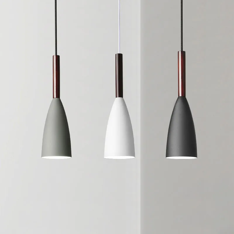 

Современные милые подвесные светильники, Минималистичная Светодиодная лампа для столовой, кухни, подвесные светильники, комнатные осветит...