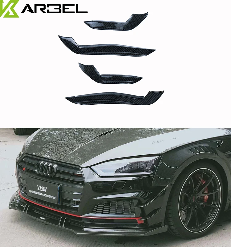 Karbel автомобильные аксессуары из углеродного волокна комплект передних бамперов