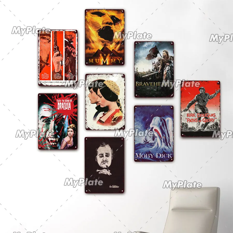 Плакат в стиле 90-х металлический знак ВИНТАЖНАЯ фотография Настенный декор для