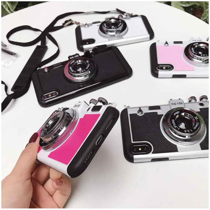 

Laudtec Case For iPhone 11 12 Pro XS Max XR Emily In Paris Phone Case For iPhone 5 6 7 8 Plus Vintage Camera Phone Back Cover