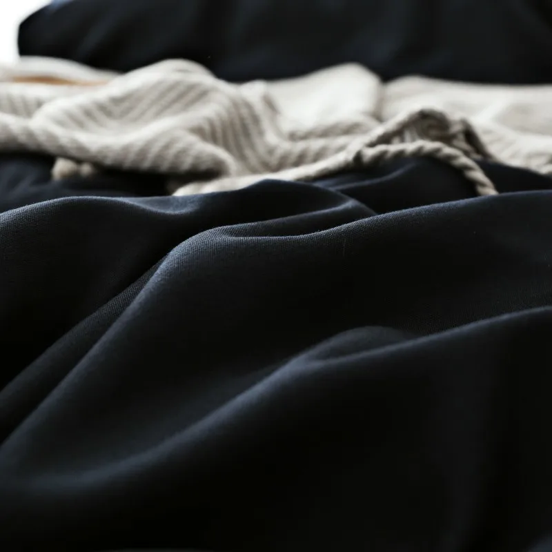 

100% Cotton Bed Sheet Four-Piece Large 220x240Cm Bedding Set Duvet Cove Twin Size Bedding Bedspread On The Bed Double Bed