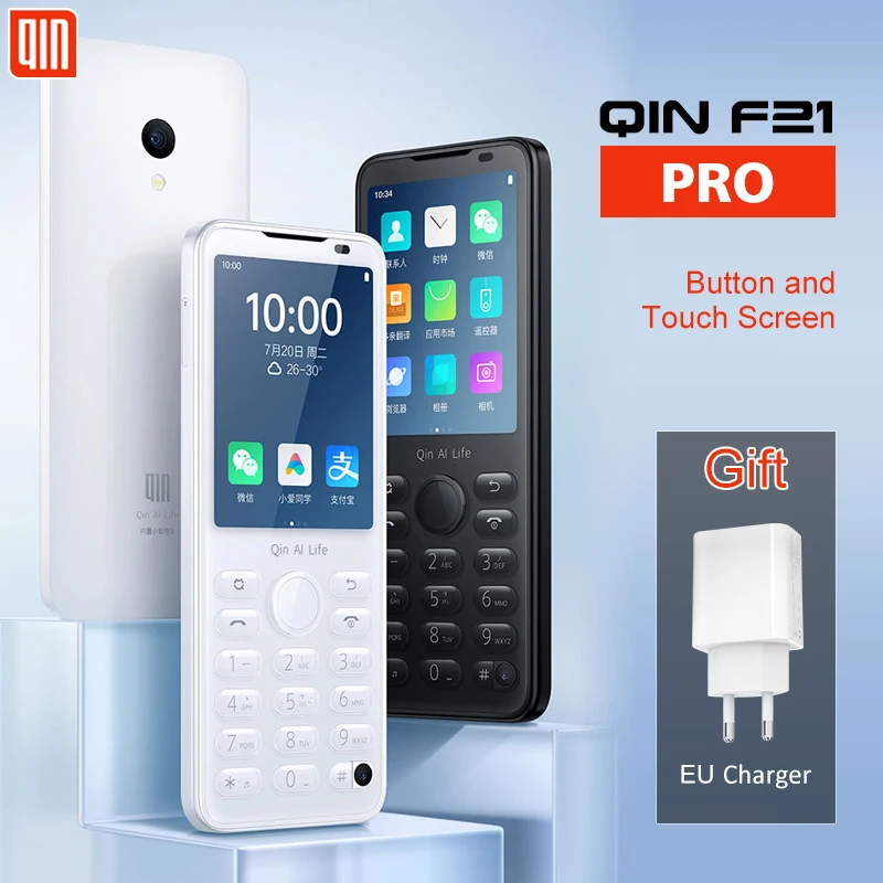 

Qin F21 Pro VoLTE 4G сеть Wifi 2,4G 2,8 дюймов IPS Bluetooth 5,0 инфракрасный пульт дистанционного управления переводчик Android телефон You Pin