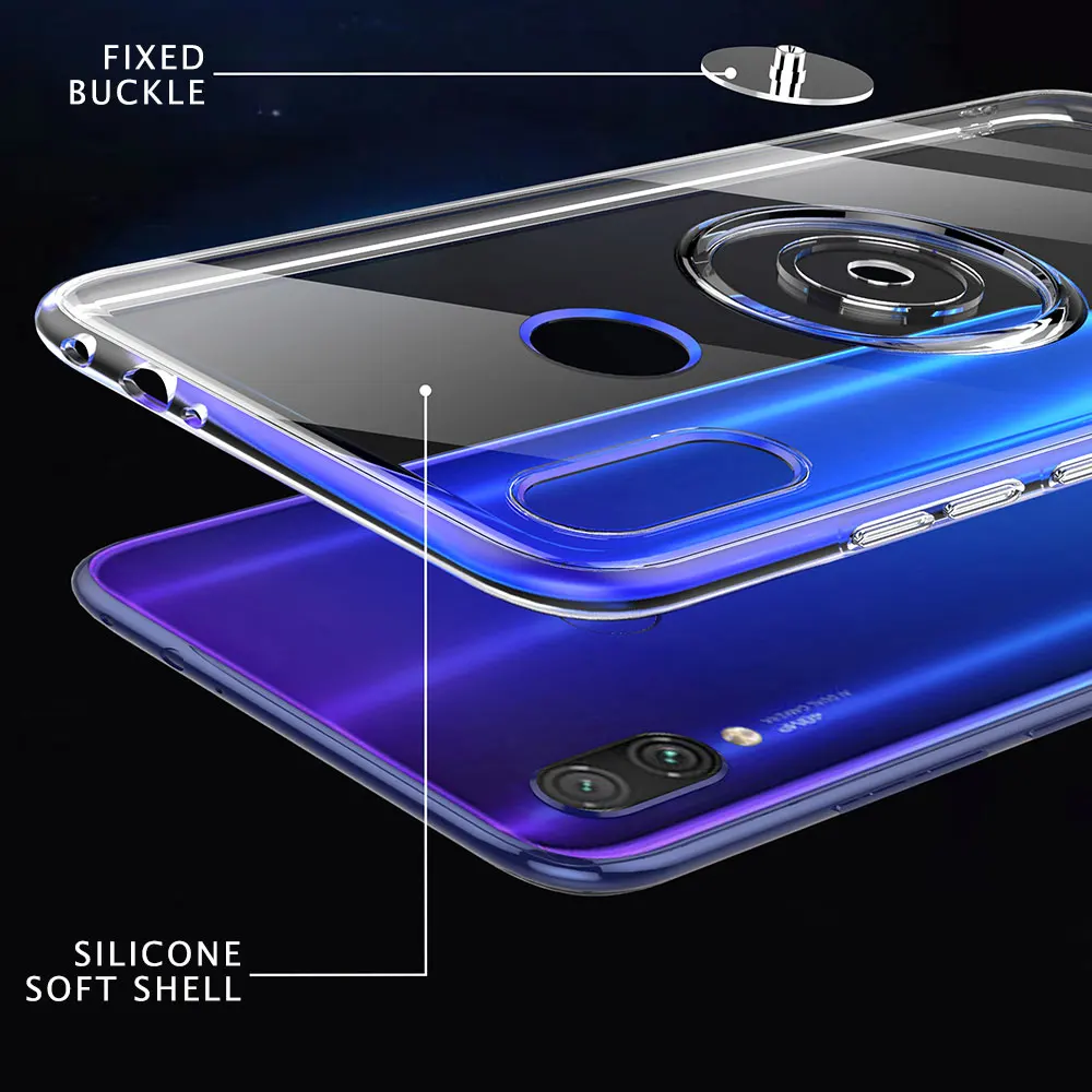 KISSCASE Прозрачный чехол для Samsung Note 10 plus 9 8 S8 S9 S10 Plus 5G Мягкий из ТПУ | Мобильные