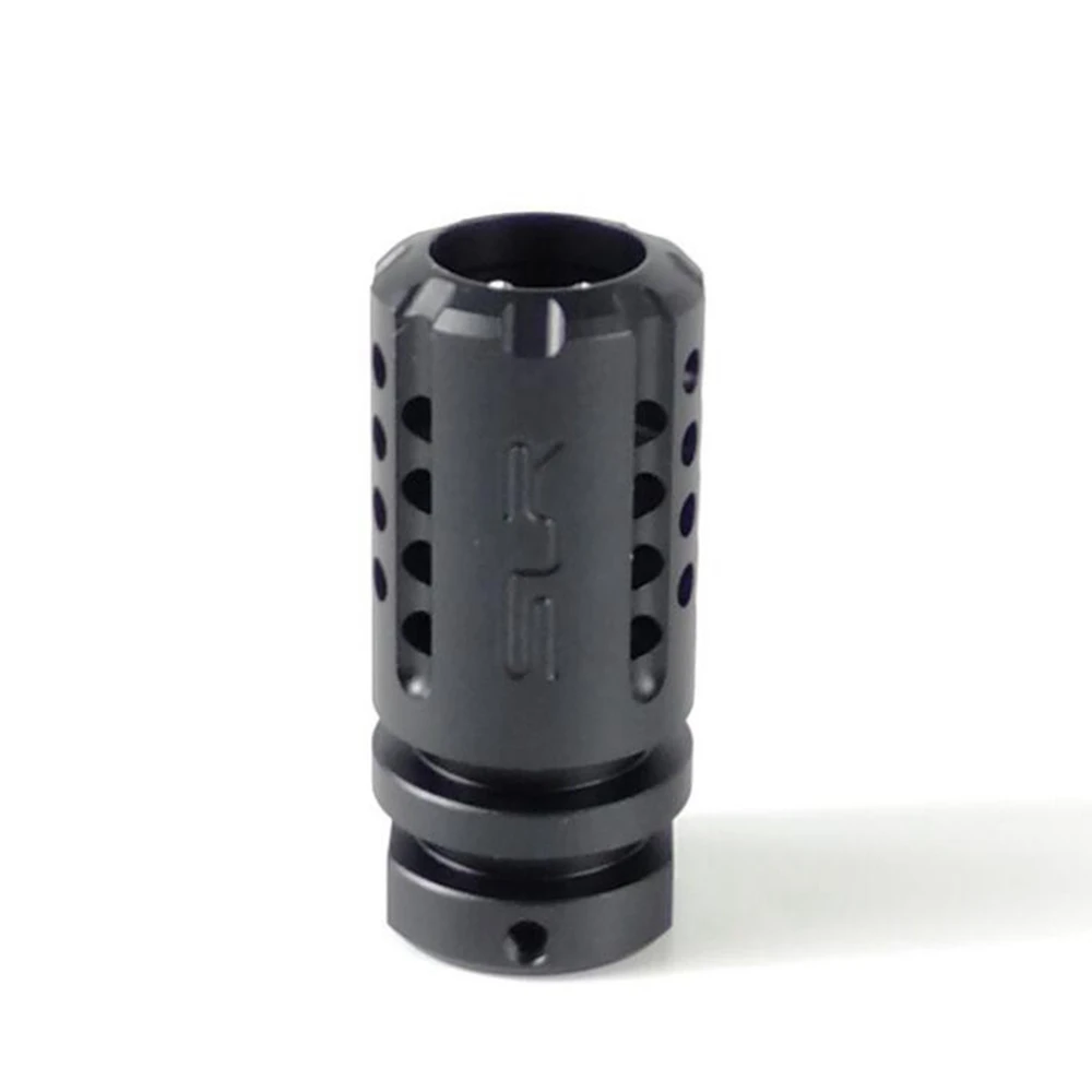 

14mm CCW Anticlockwise Gun Flame Flash Hider Silencer Supressor Barrel Decorative Cap Gel Blaster Toy Gun Paintball Accessory