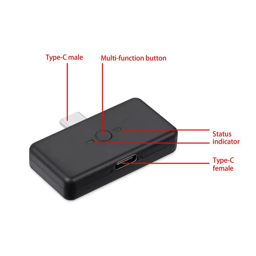 Для nintendo Switch/Switch Lite/PC/мобильного телефона USB Bluetooth адаптер аудио передатчик