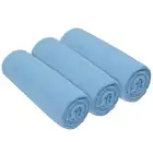 Sunland спортивное полотенце из микрофибры с сумкой, сушильное полотенце для волос, банное полотенце для тренировок, путешествий, кемпинга, тренажерного зала 40 см x 80 см, 2 упаковки