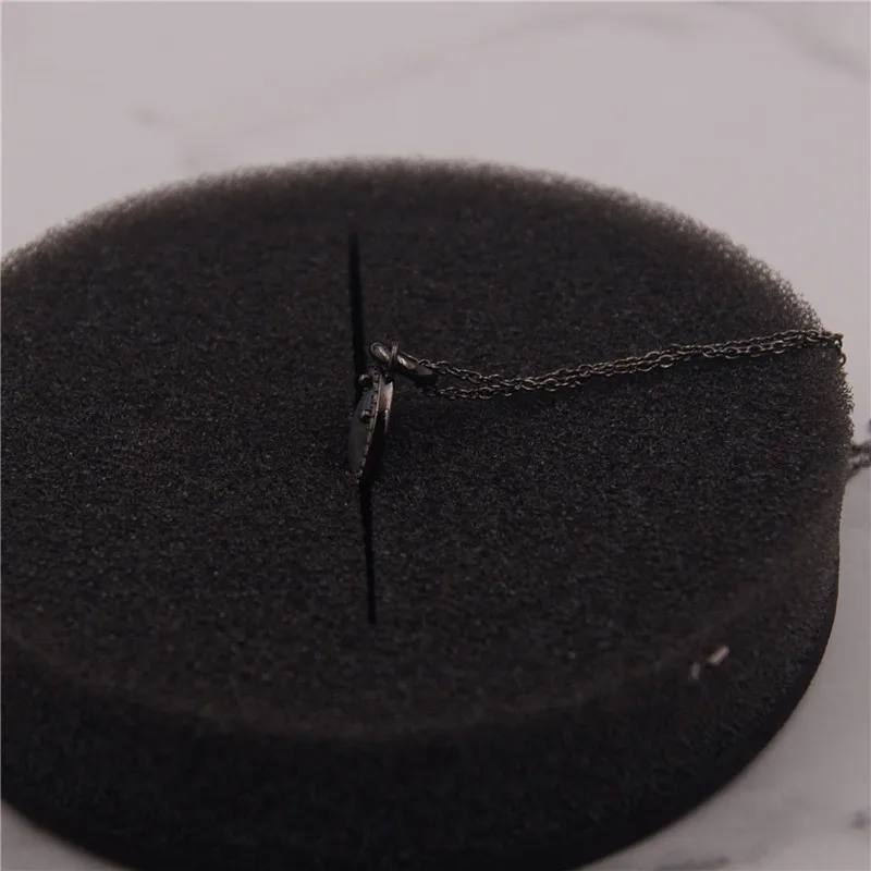 712164730 12mm 45cm Подвеска из чистого 925 пробы серебра для женщин, хорошее ювелирное изделие, collares de piedras naturales mujer colgantes de plata de ley 925 - Окраска металла: 712164730 12mm 45cm
