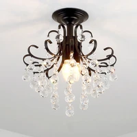 modern crystal chandelier lighting for bedroom kitchen lustre cristal ceiling chandeliers k9 crystal golden black light fixture