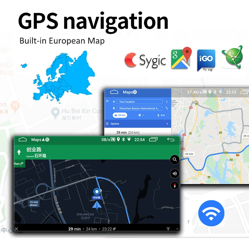 PHYEE 2Din радио Android 9 1 Авторадио GPS Navi CANBUS дюймов Автомобильный мультимедийный плеер