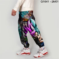 new jogger pants 3d print goku sweatpants menwomens fitness joggers spring high street anime trousers boys fashion pants