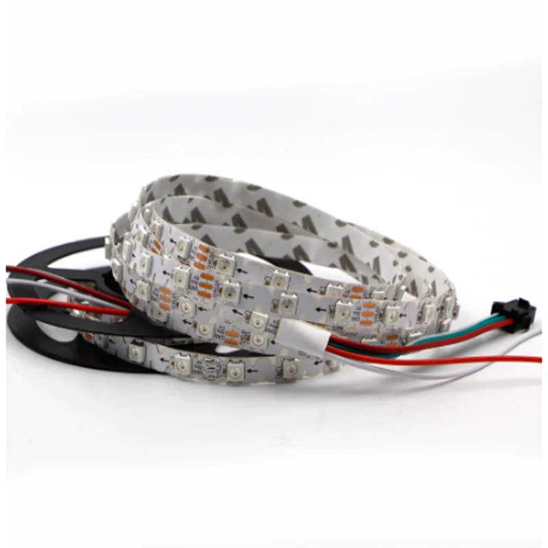 WS2812 3535 PCB S тип формы доступный rgb светодиод Пиксельная полоса Гибкие 60