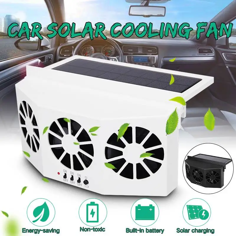 Фото Автомобильная система охлаждения солнечная панель автомобильный охладитель для