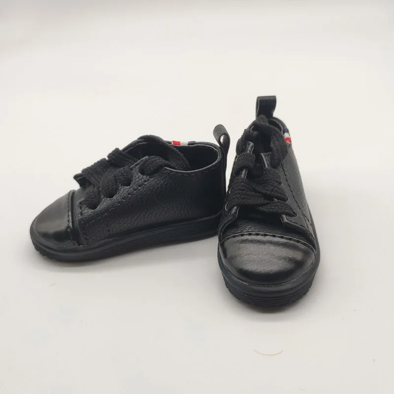 

Doll Accessories Black Shoes SD BJD Doll Shoes 1/3 1/ 4 Uncle
