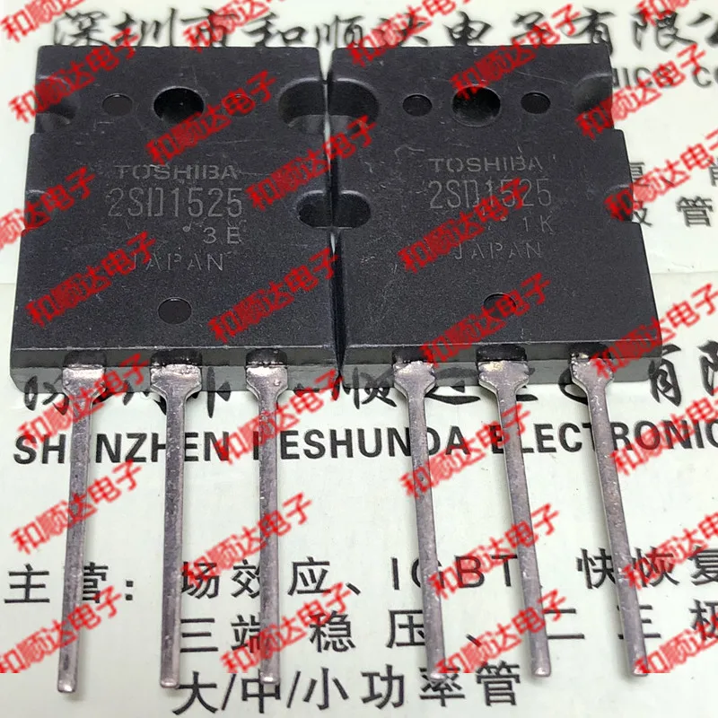 

10 шт./лот 2SD1525 новый запас TO-264 100V 30A