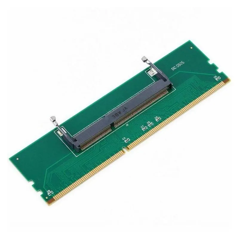 

DDR3 204 Pin Laptop SO-DIMM slot & DDR3 240 Pin Desktop DIMM Male Connector For Laptop Internal Memory to Desktop RAM