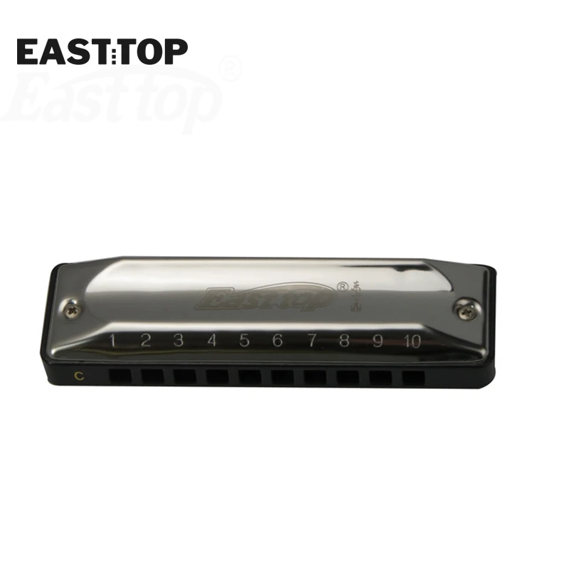 Губная гармоника EASTTOP Bluetooth 10 отверстий музыкальные инструменты хроматические