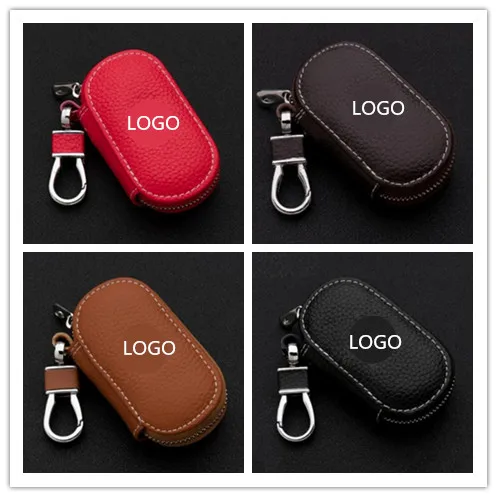 Подходит для новых мужчин черный держатель ключей ключница кожа ключи кошельки