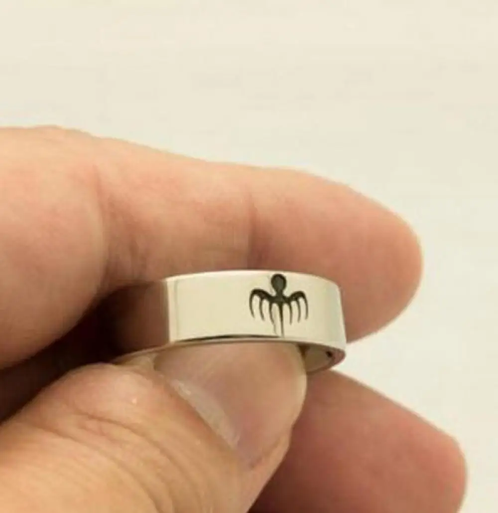 

New SPECTER Ghost Metal Rings for men James Bond 007 High Quality Pattern Retro Punk men Rings Jewelry Accessories