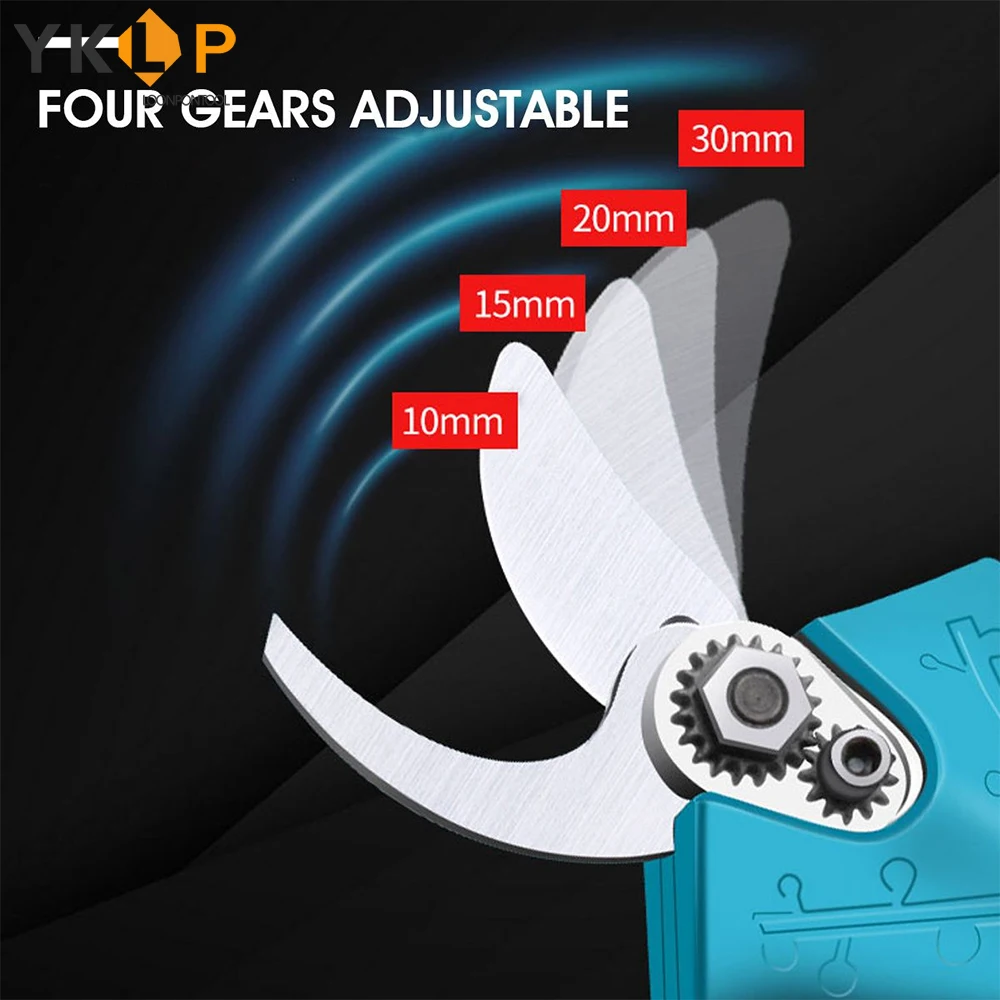 

88VF 25mm Electric Pruning Shear Cordless Pruner Lithium-ion Battery Efficient Fruit Tree Garden Potted Pruning Shears