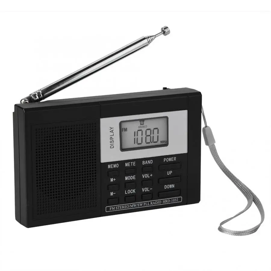 Портативное мини FM 63-108 МГц стерео радио Высокая чувствительность