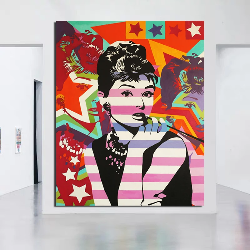 

Nordic Poster Pretty Girl Wall Art Canvas Painting Poster Prints Modern Painting Wall Picture For Living Room Home Decor Artwork