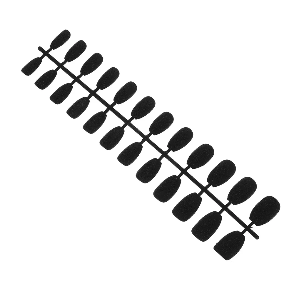24pcs 5 Types Matte False Nails Tips Faux Ongles Fake Nail Art Tools DIY For Chip Gel Extensions | Красота и здоровье