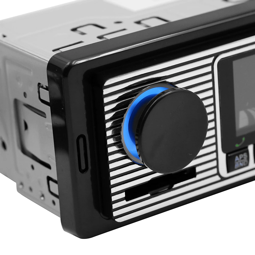 Автомобильный радиоприемник 1 DIN стерео FM Bluetooth MP3 аудиоплеер мобильный телефон