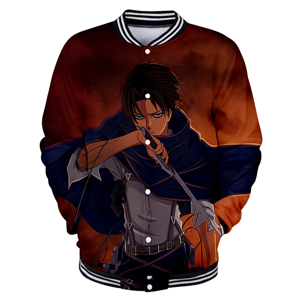 Мужские и женские флисовые толстовки с 3D-принтом атака на Титанов | Мужская