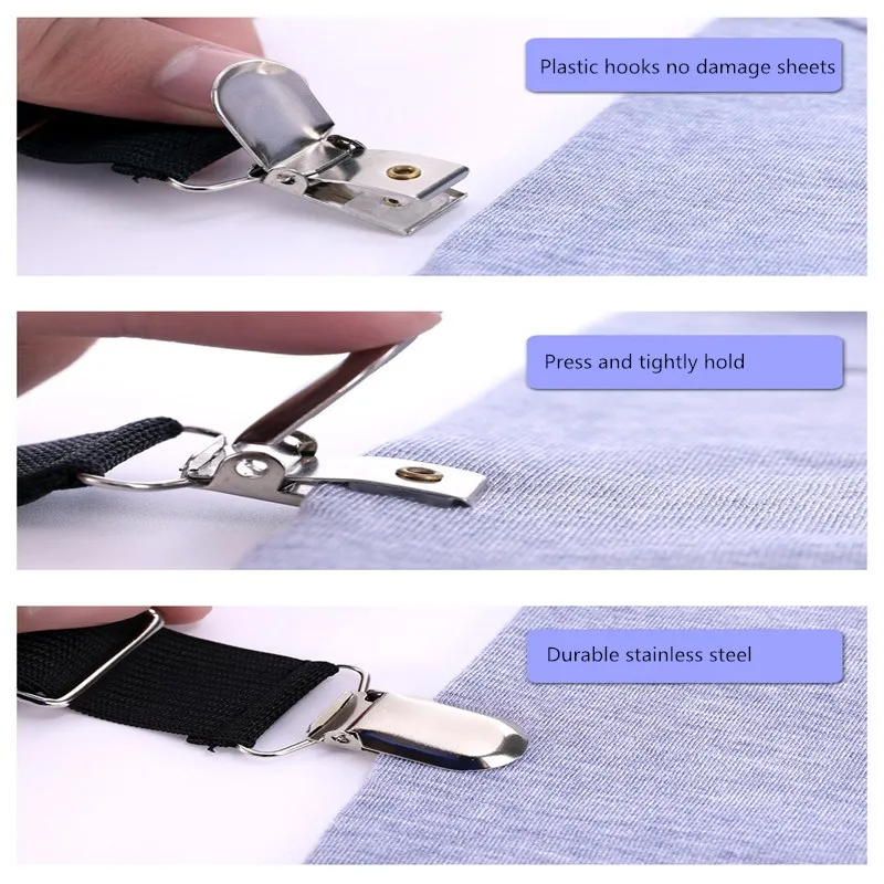 Регулируемый держатель для простыни эластичная веревка фиксации постельного