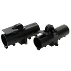 Горизонтальный складной кронштейн из алюминиевого сплава, 2 шт.