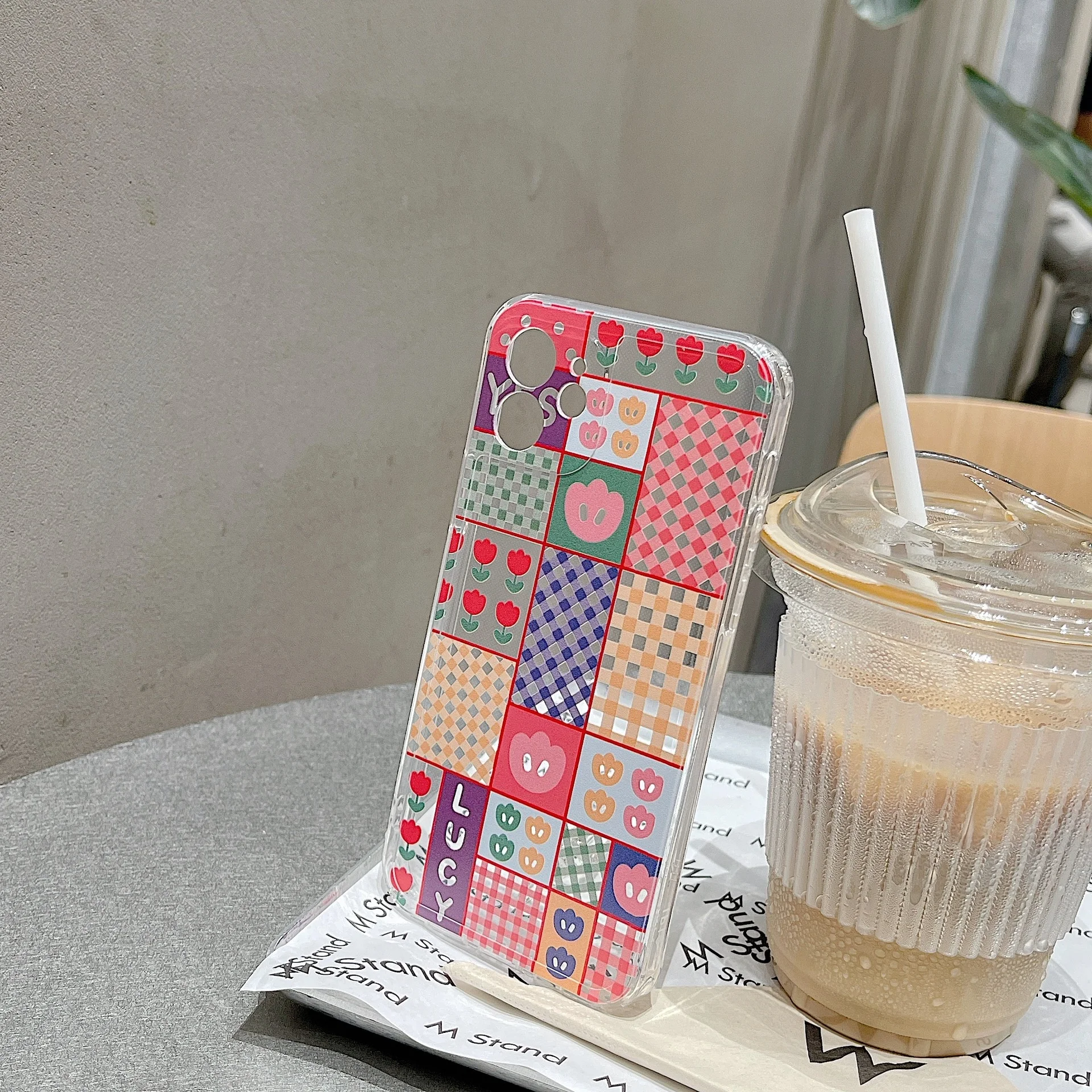 

Suitable for 12 Apple phone case iphone8plus photo frame case XR net red tide xsmax color painting 11promax